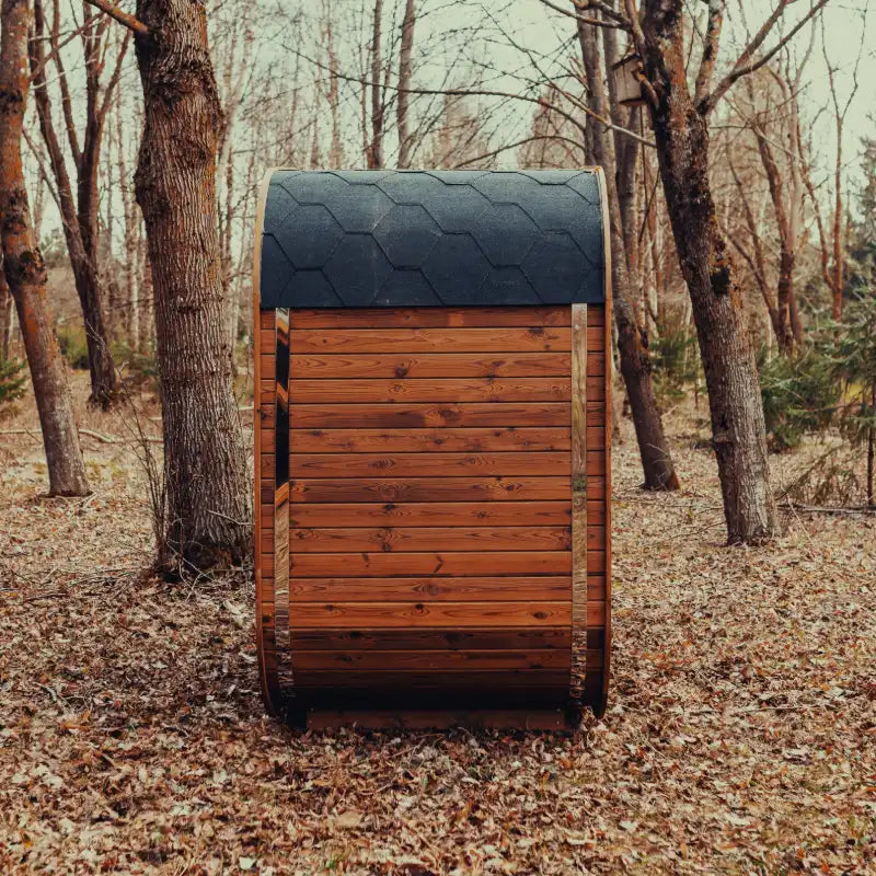 Mande Spa MW Series Outdoor Barrel Sauna. Free Shipping!