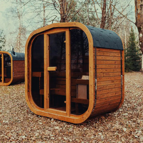 Mande Spa MW Series Outdoor Barrel Sauna. Free Shipping!