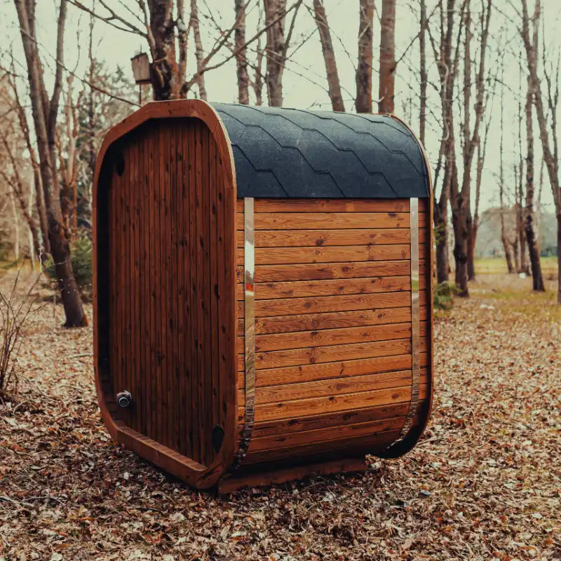 Mande Spa MW Series Outdoor Barrel Sauna. Free Shipping!