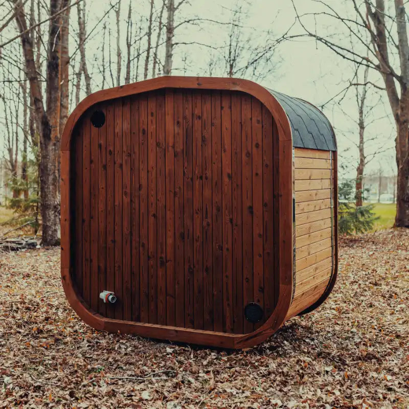 Mande Spa MW Series Outdoor Barrel Sauna. Free Shipping!